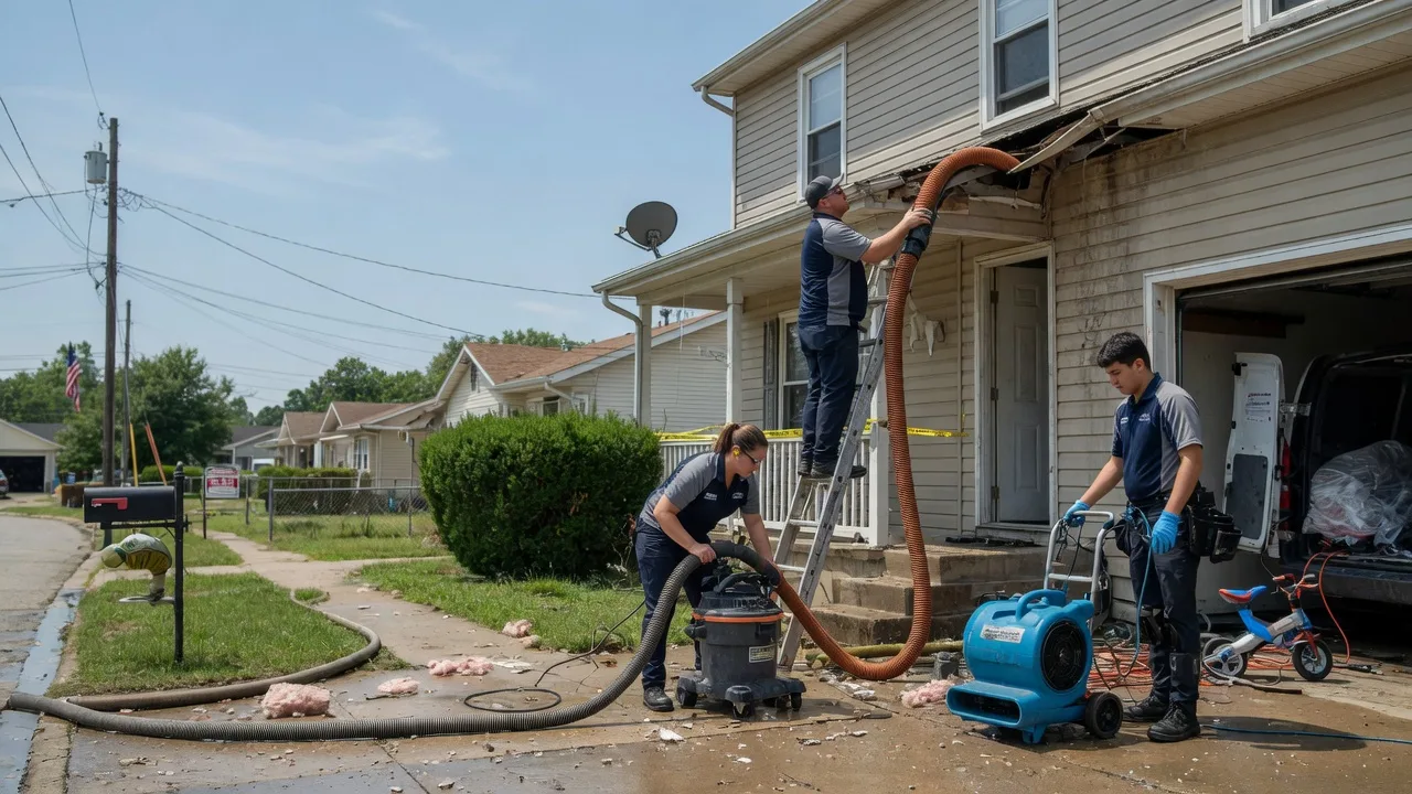 Water Damage Restoration in Owensville, IN near me
